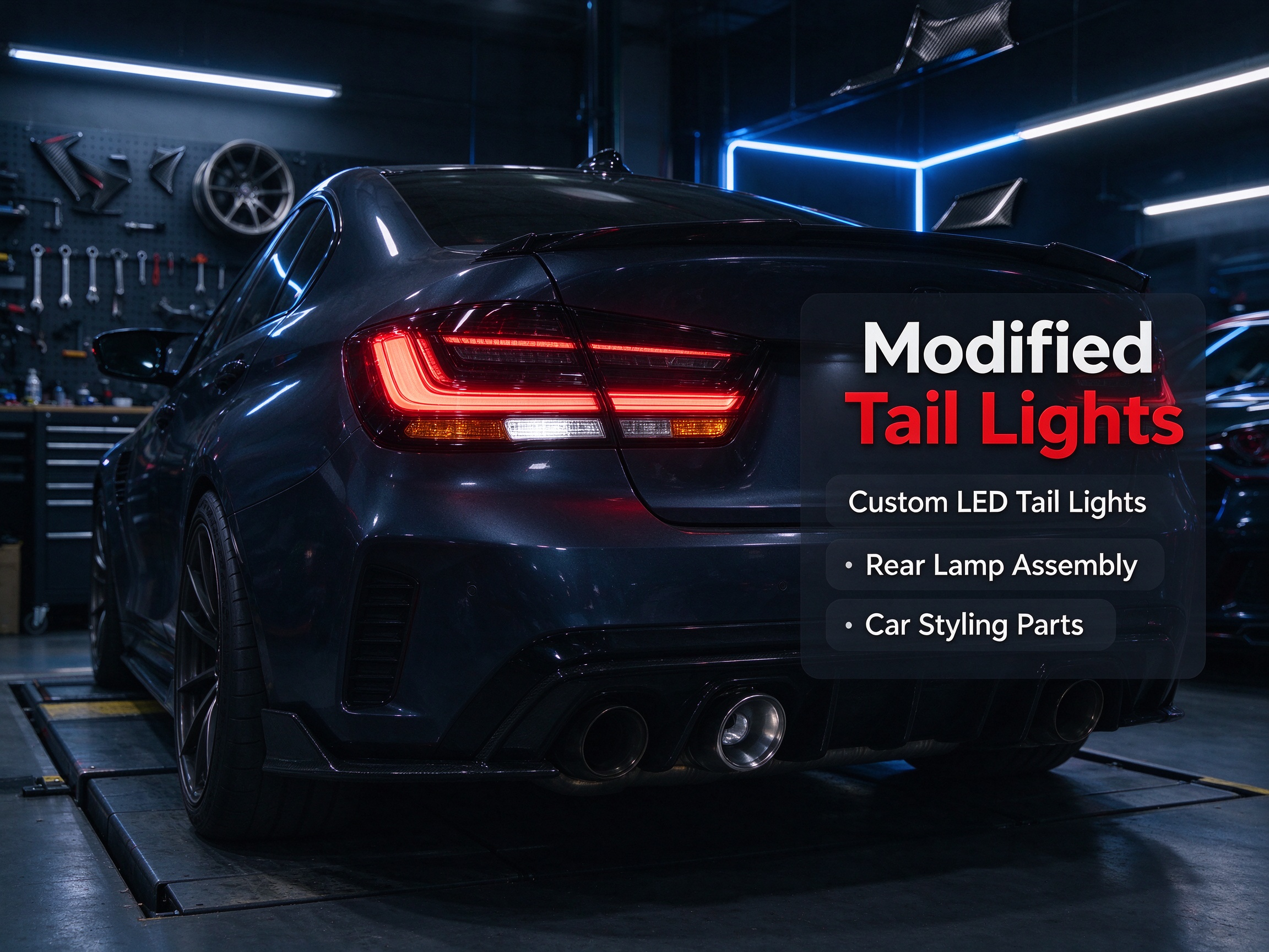 Luces traseras modificadas y regulaciones viales: lo que los fabricantes deben saber